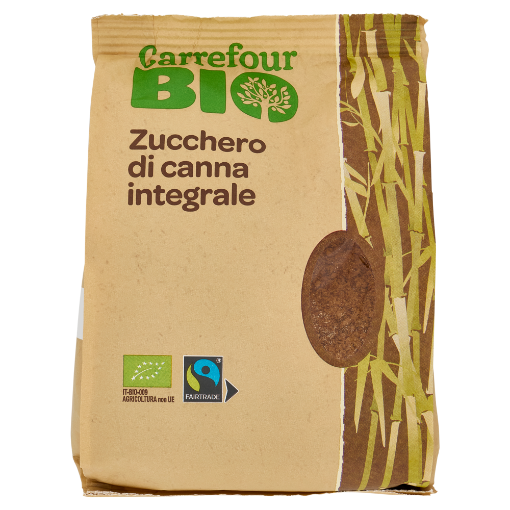 Carrefour Bio Zucchero di canna integrale 500 g
