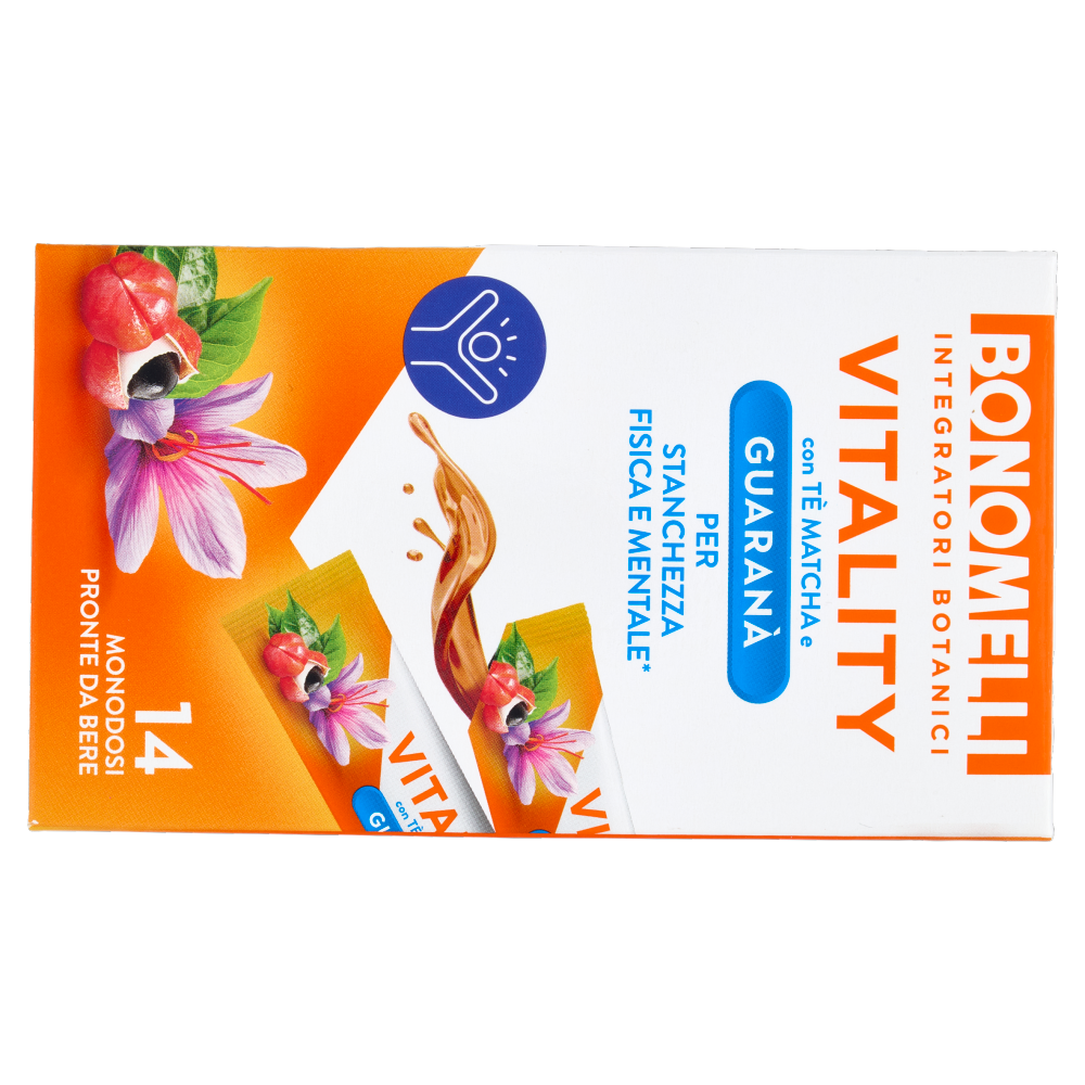 Bonomelli Integratori Botanici Vitality 14 stick monodose 140 ml