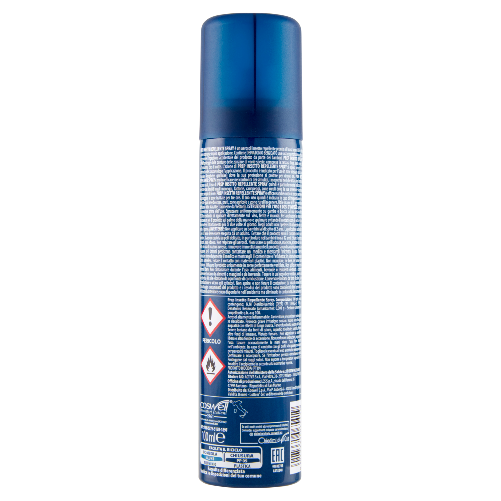Prep Insetto Repellente Spray 100 ml