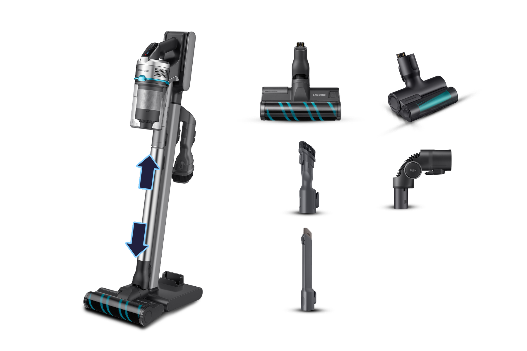 Samsung Aspirapolvere senza filo Jet&trade; 90 multi 200aW VS20R9044T2