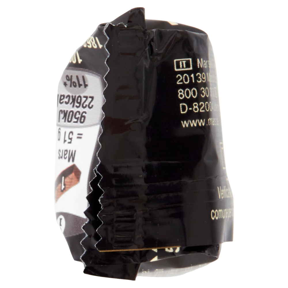 Mars Barretta Snack con Caramello Ricoperta al Cioccolato 51 g