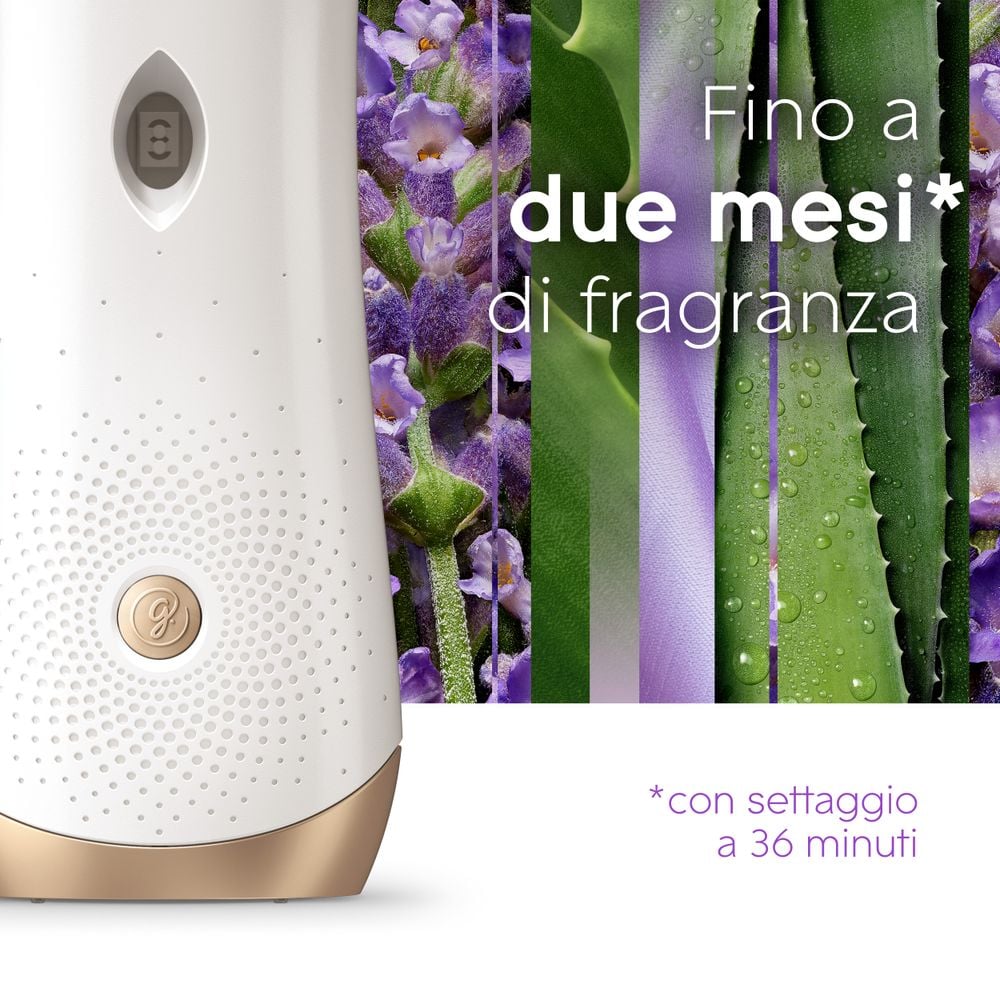 Glade Automatic Spray Ricarica, Profumatore per Ambienti, Fragranza Lavanda, 269 ml