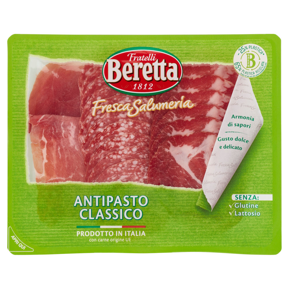 Fratelli Beretta Fresca Salumeria Antipasto Classico 140 g