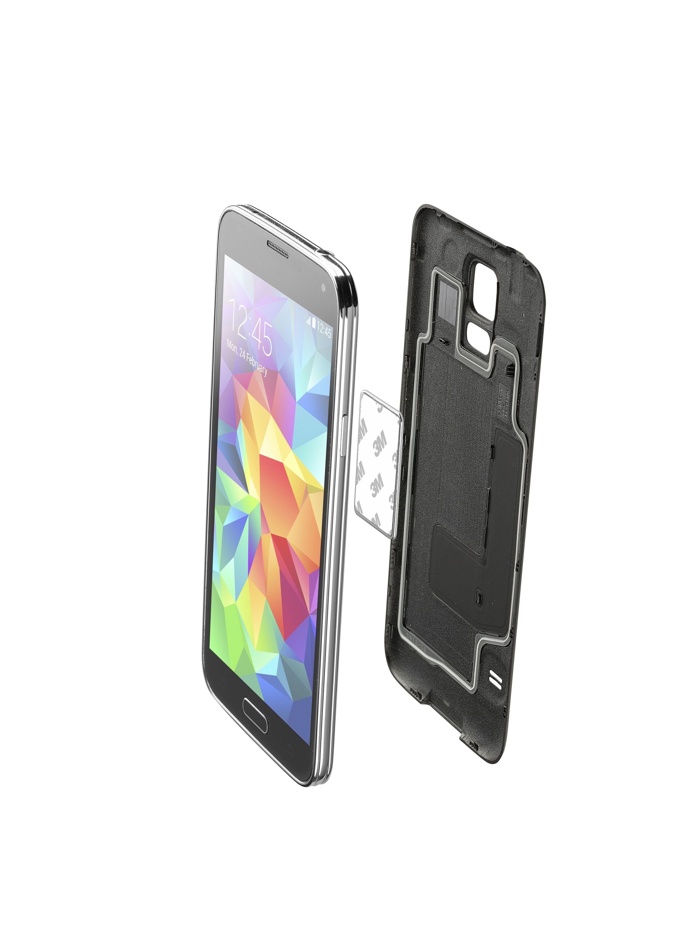 Cellularline Touch Fix - Universal Supporto smartphone da auto magnetico con fissaggio adesivo