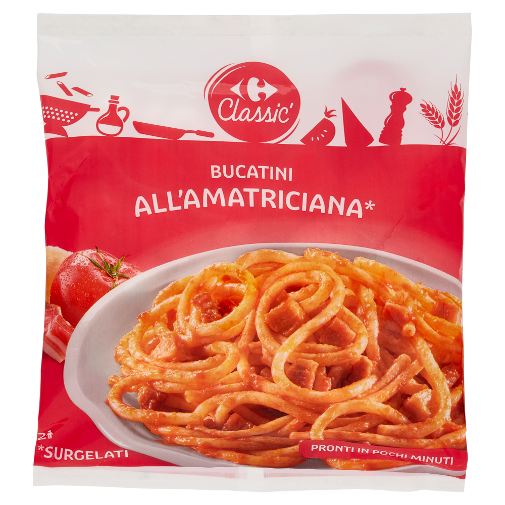 Carrefour Classic Bucatini all'Amatriciana* 550 g