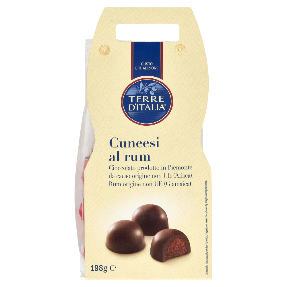 Terre d'Italia Cuneesi al rum 198 g