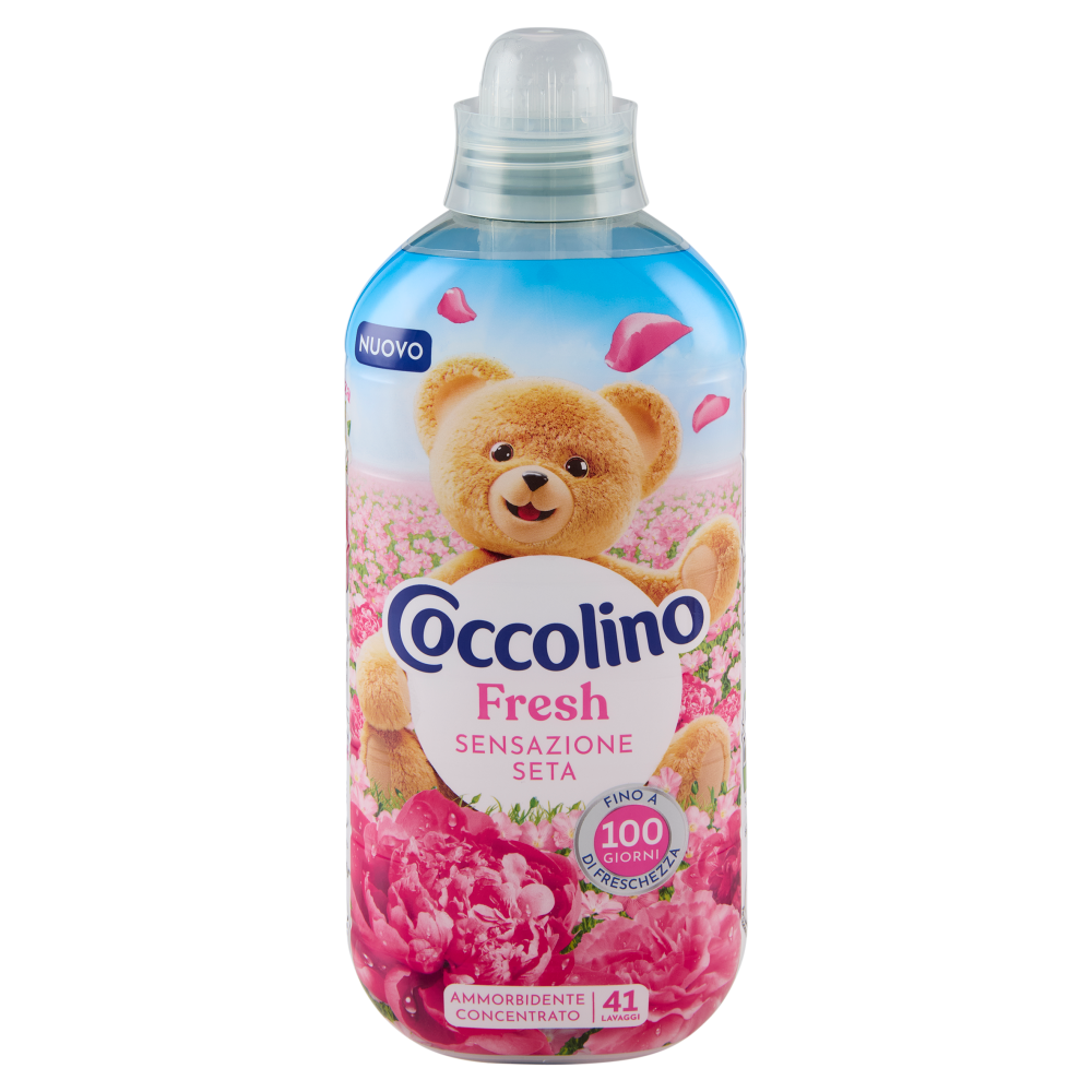 Coccolino Ammorbidente Concentrato Fresh Sensazione Seta 41 Lavaggi 952 ml