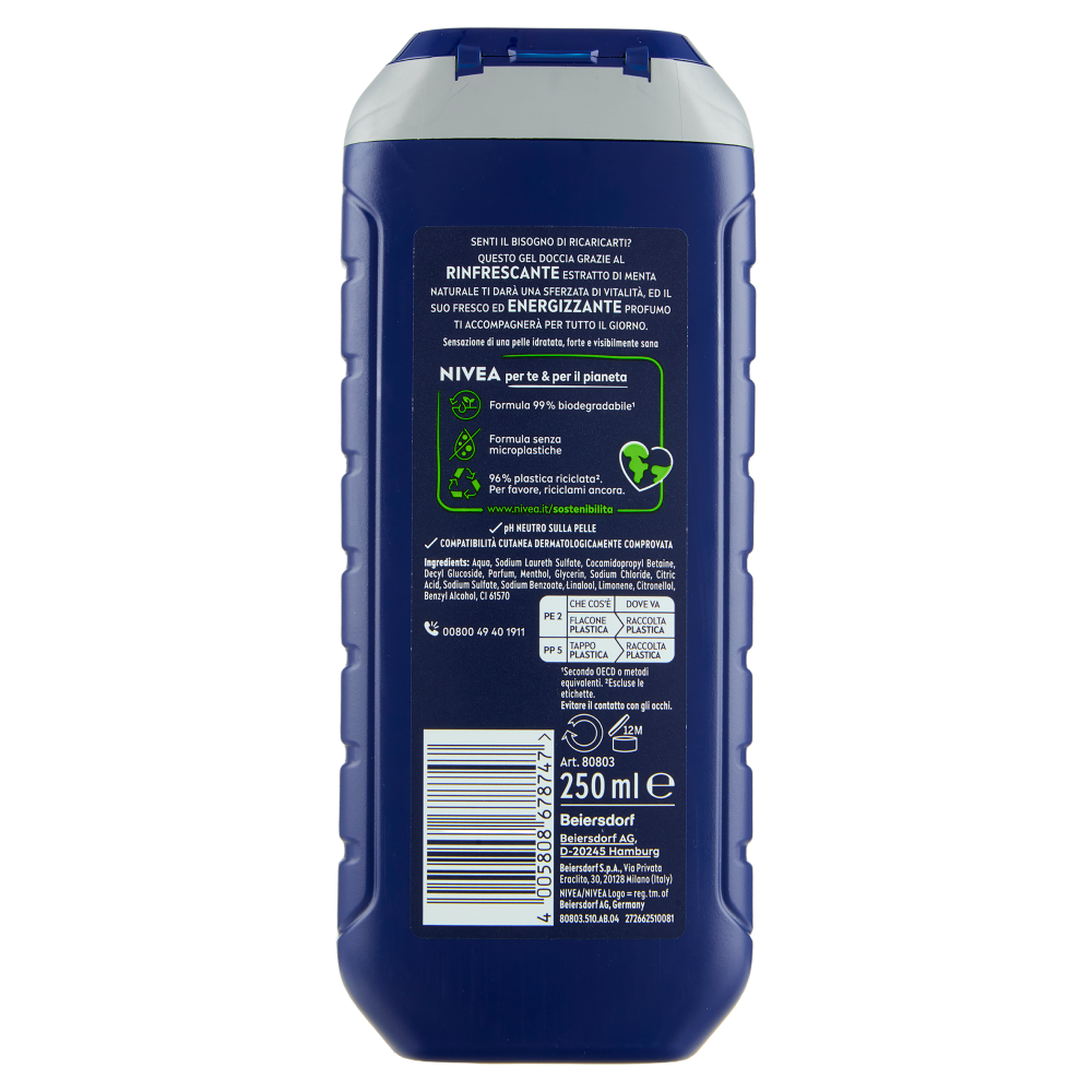 Nivea Men energy Shower Gel 250 ml
