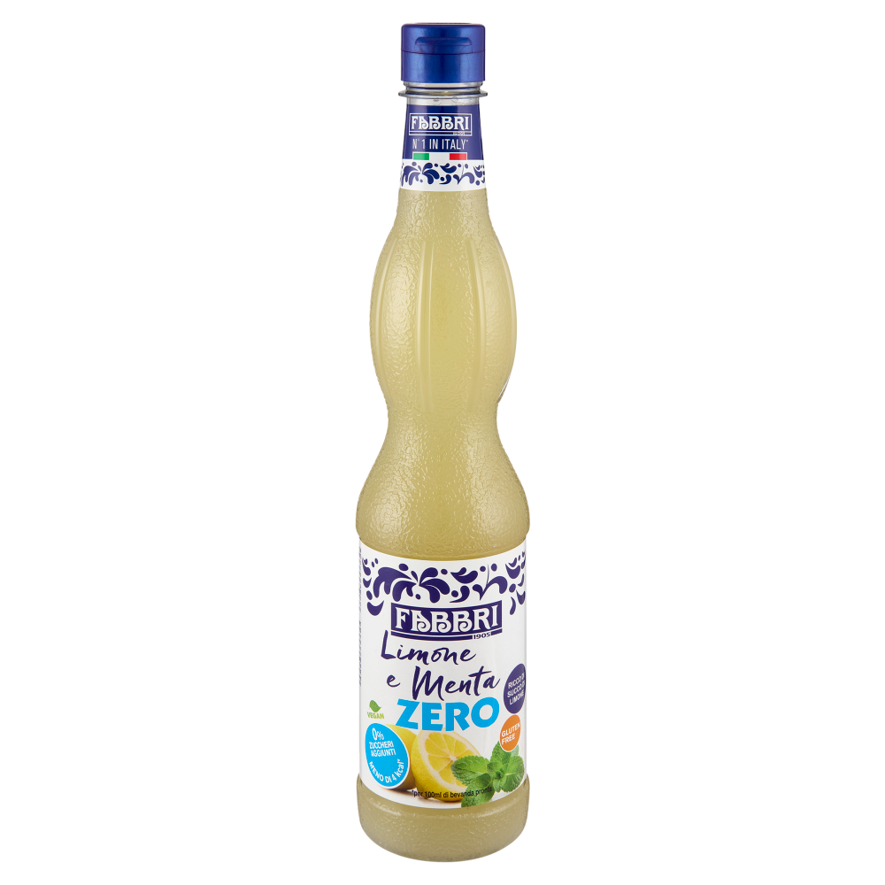 Fabbri Limone e Menta Zero 560 ml
