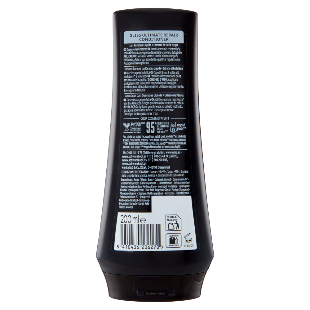 Gliss Ultimate Repair Balsamo Riparatore 200 ml
