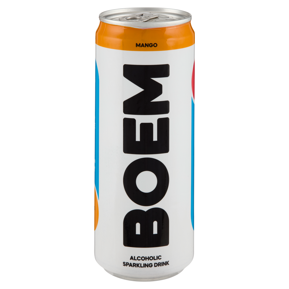 Boem Alcoholic Sparkling Drink Mango 330 ml