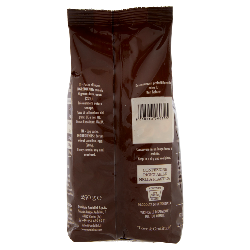 Andalini Antica Tradizione Pasta all'uovo Sorprese 250 g