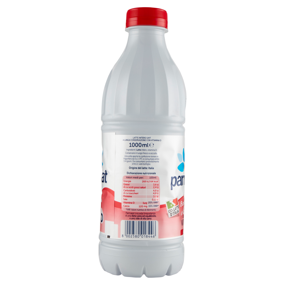 parmalat Bontà e Gusto con Vitamina D Latte Intero 100% Latte d'Italia 1000 ml