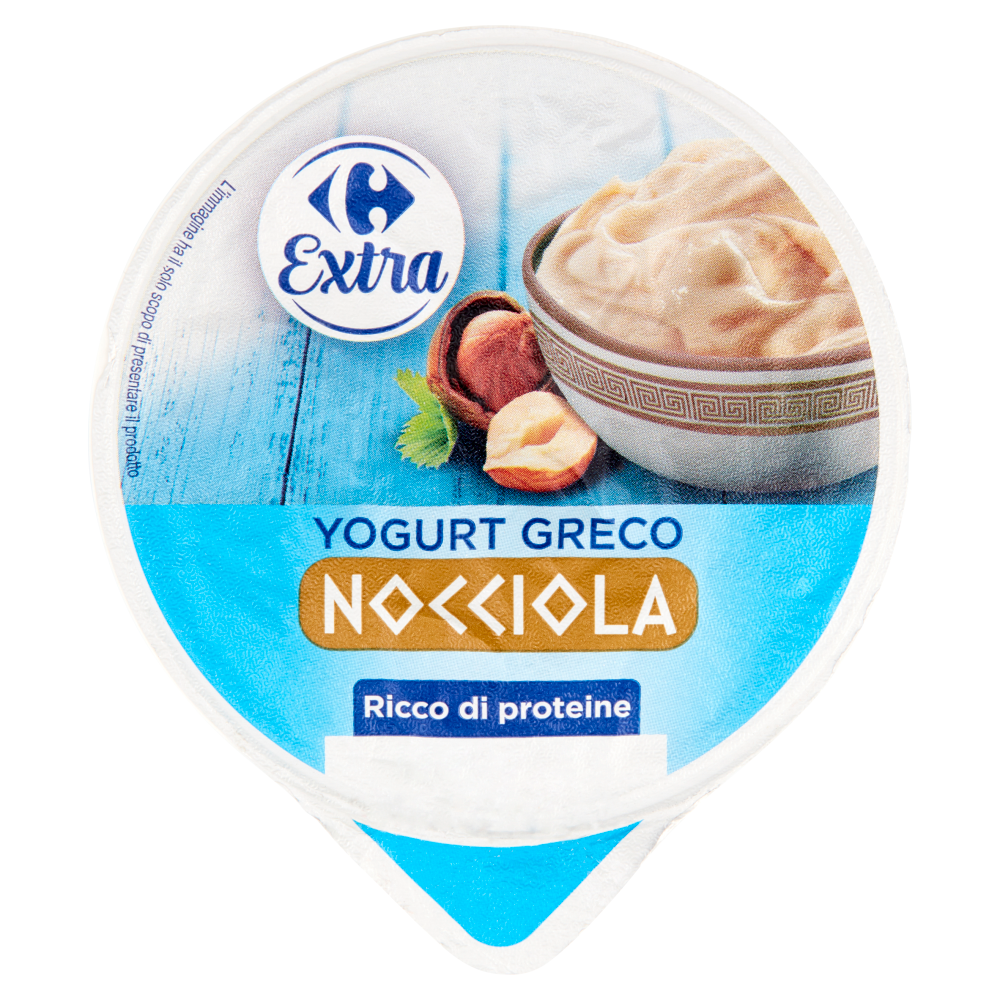 Carrefour Extra Yogurt Greco Nocciola 170 g