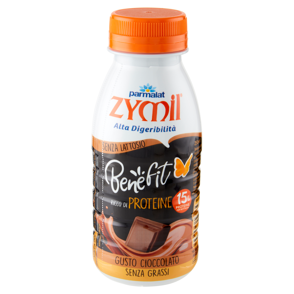 Zymil Alta Digeribilit&agrave; Senza Lattosio Benefit Proteine Gusto Cioccolato 250 ml
