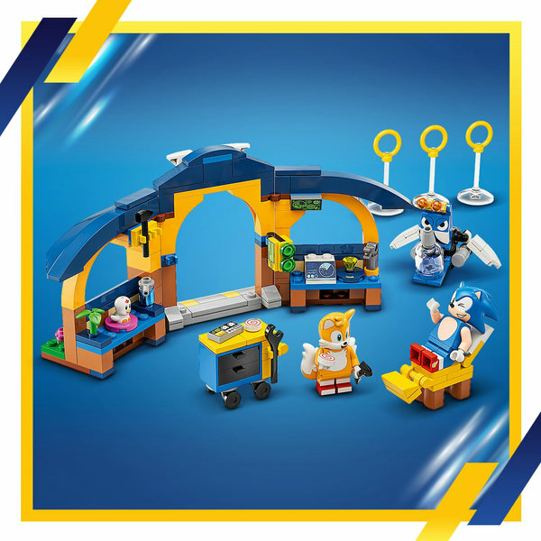 LEGO Laboratorio di Tails e Aereo Tornado