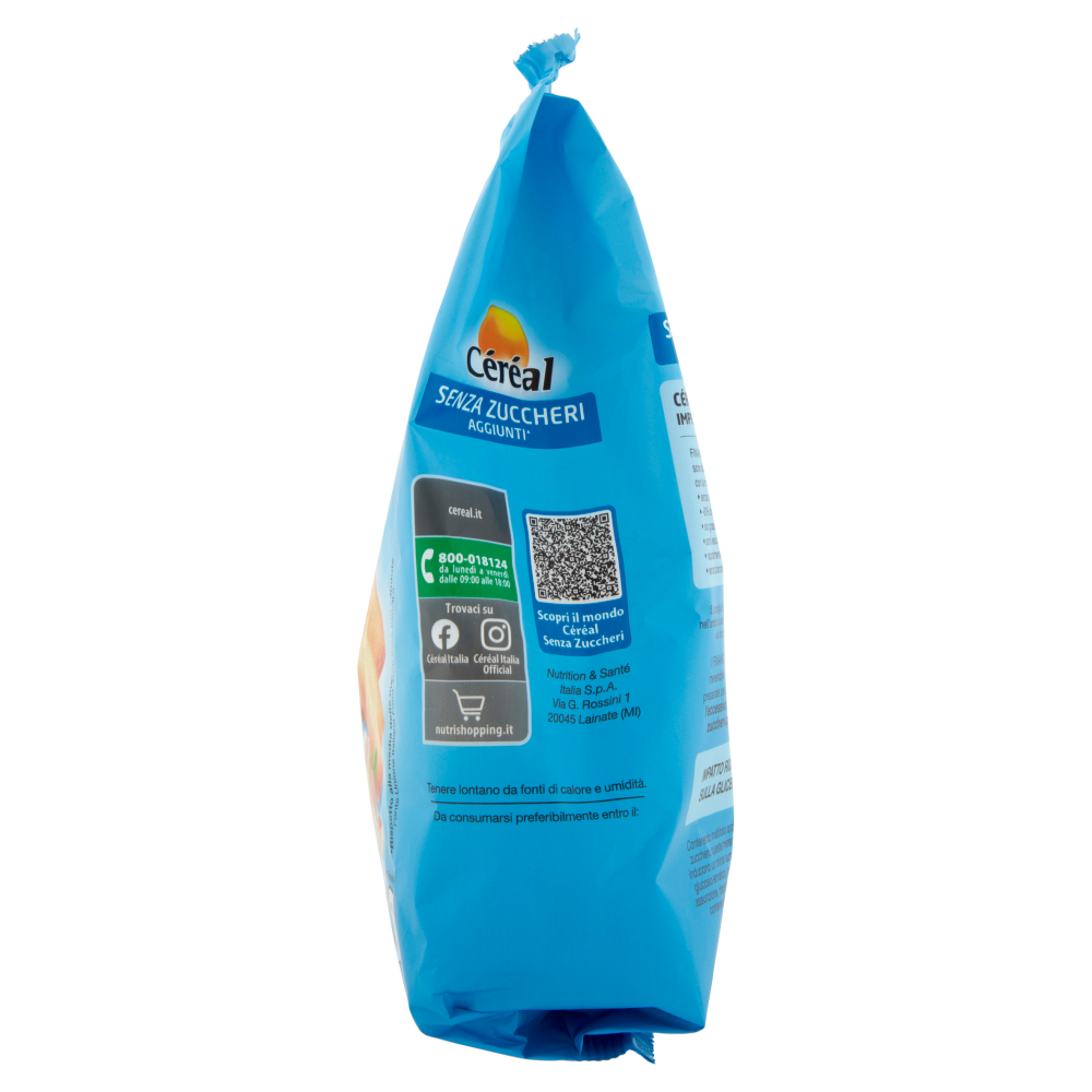 C&eacute;r&eacute;al Senza Zuccheri Aggiunti* Financier alle Mandorle Senza Olio di Palma, 7 monoporzioni - 175g