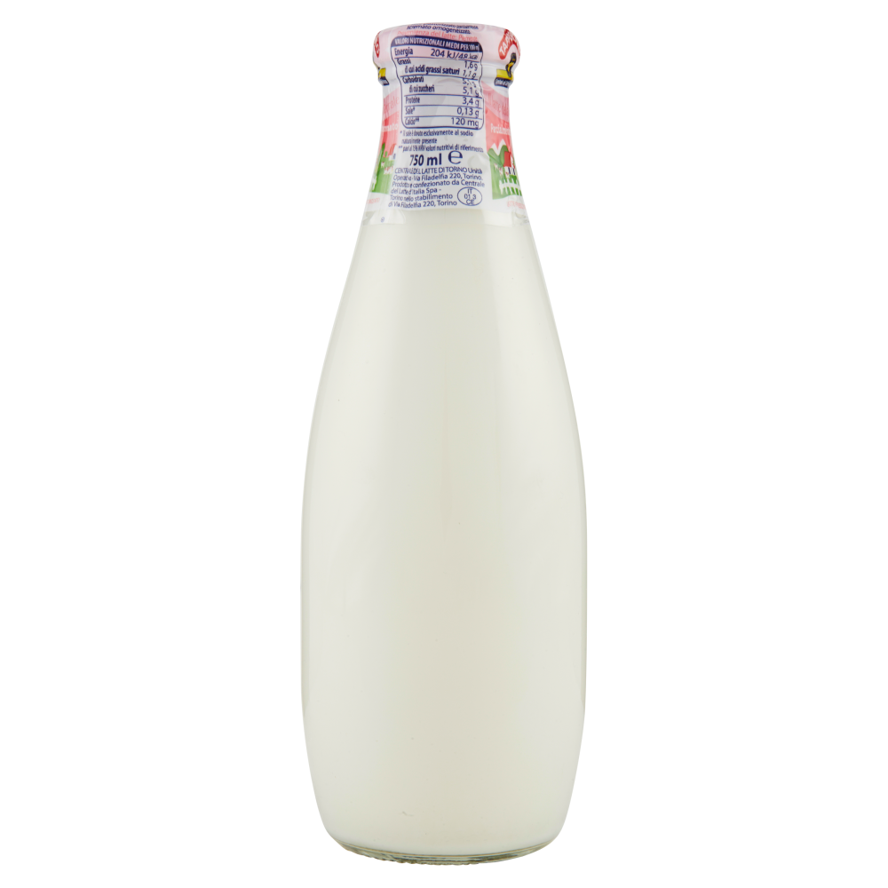 Centrale del Latte di Torino Tapporosso Latte Fresco Pastorizzato Parzialmente scremato 750 ml