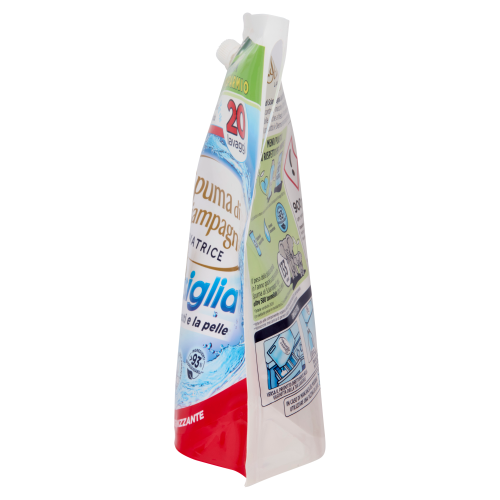 Spuma di Sciampagna Lavatrice Marsiglia Ecoricarica 900 ml