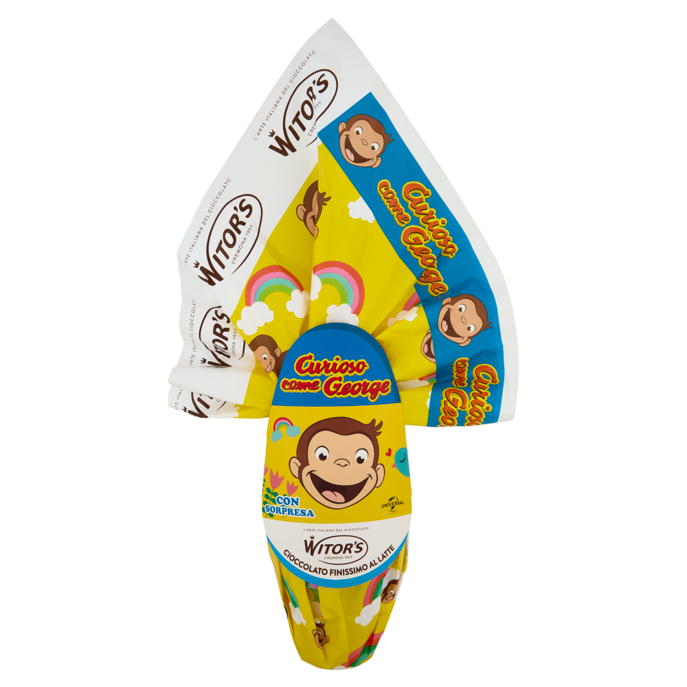 Witor's Uovo Curioso come George Cioccolato Finissimo al Latte 150 g
