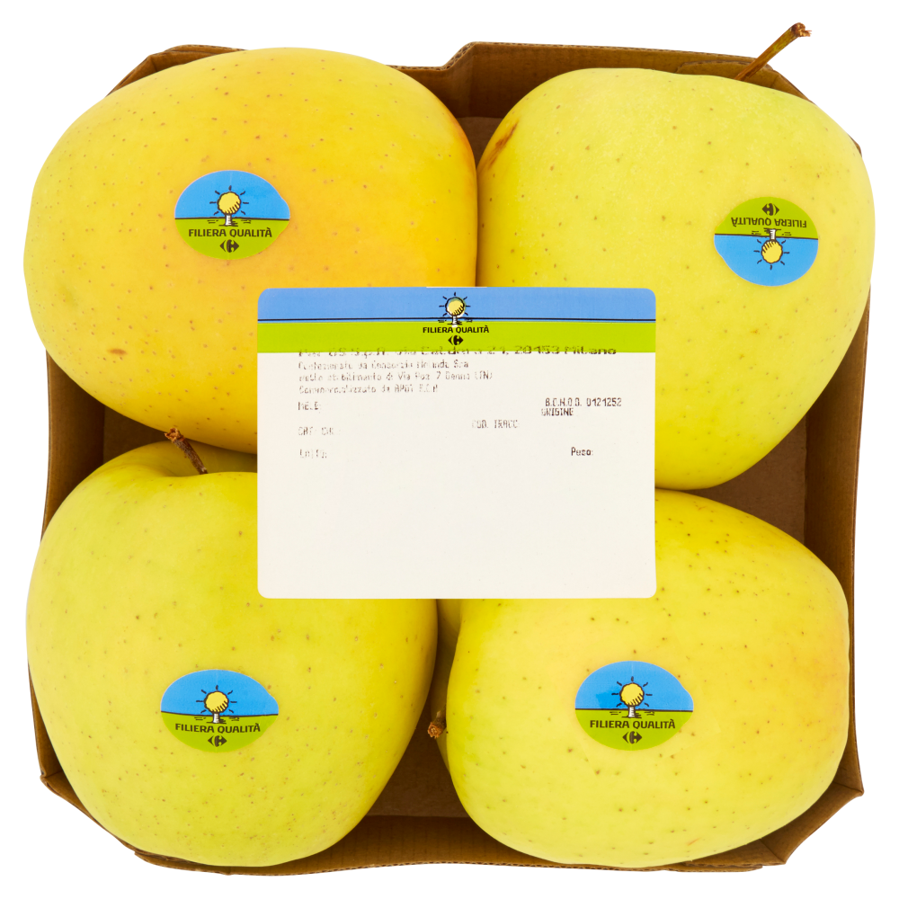 Carrefour Filiera Qualit&agrave; Mele Golden 0,900 kg