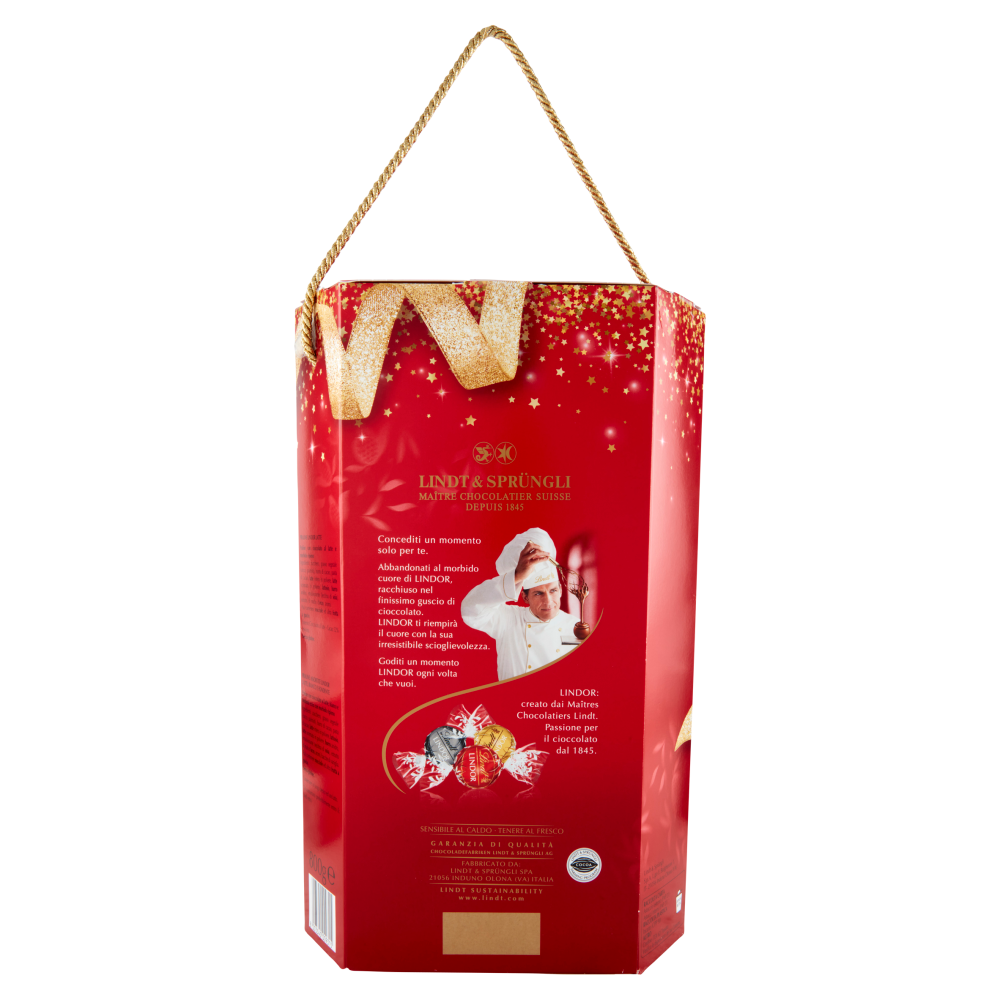 Lindt Cioccolatini Lindor Cioccolatini assortiti Scatola 800 g