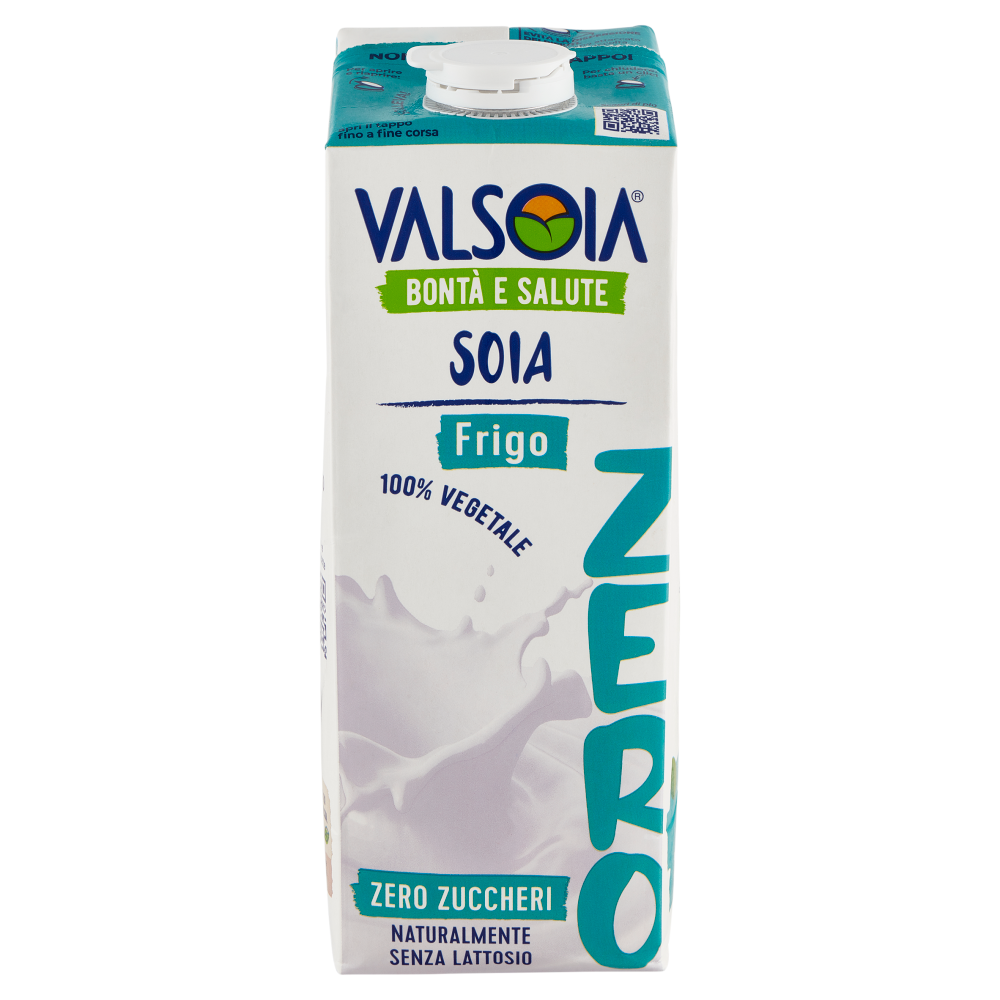 Valsoia Bontà e Salute Soia Drink Zero Zuccheri Frigo 1000 ml