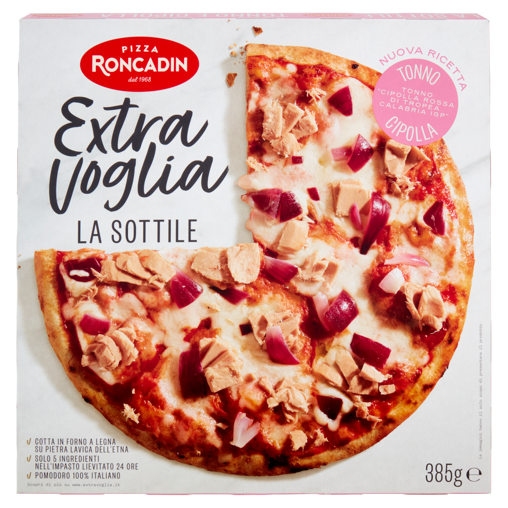 Roncadin Extra Voglia la Sottile Tonno e Cipolla 385 g