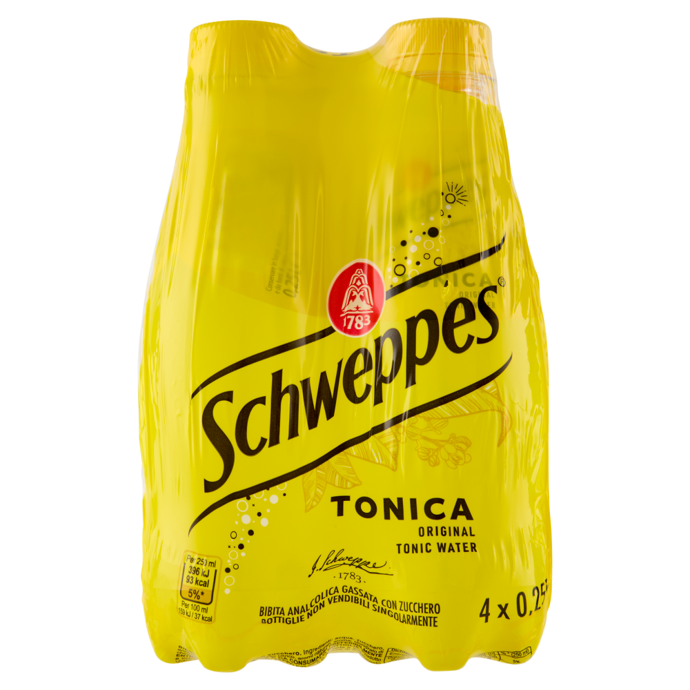 Schweppes Tonica PET 4 x 0,25 L 