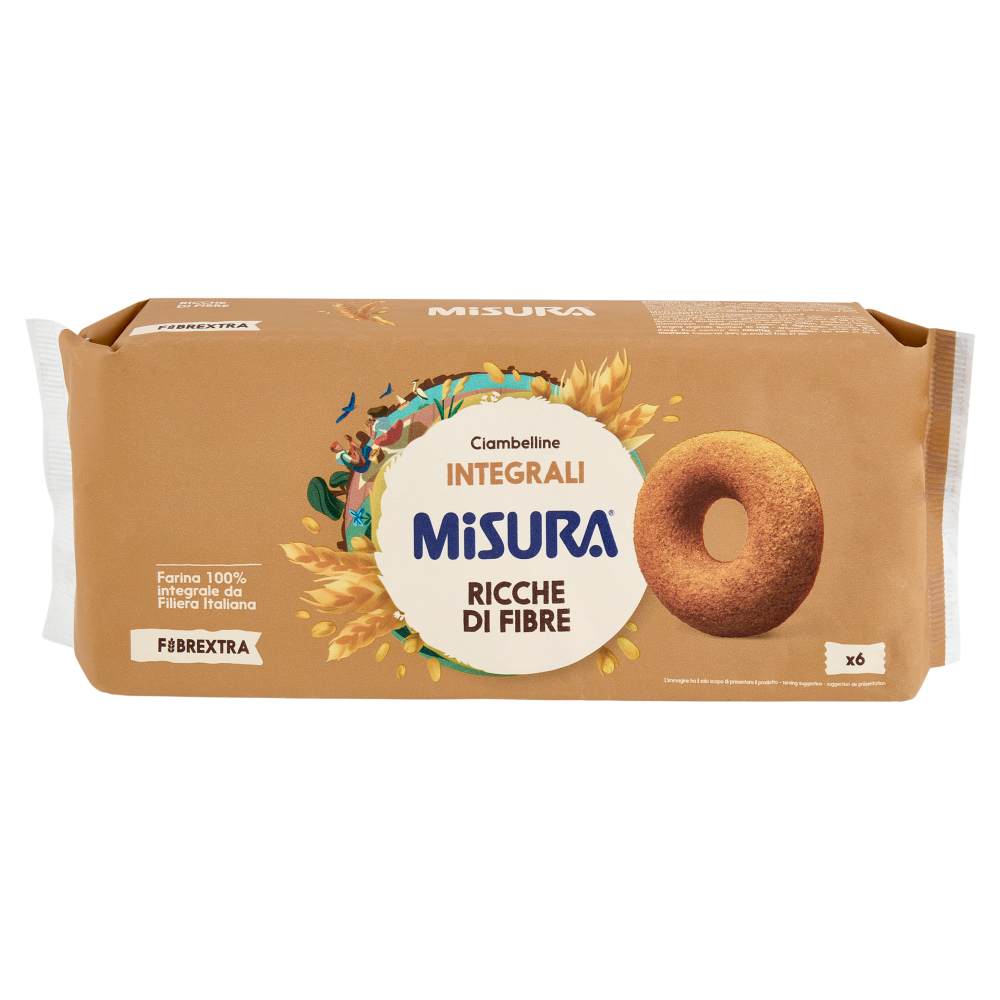 Misura Fibrextra 6 Ciambelline Integrali 230 g