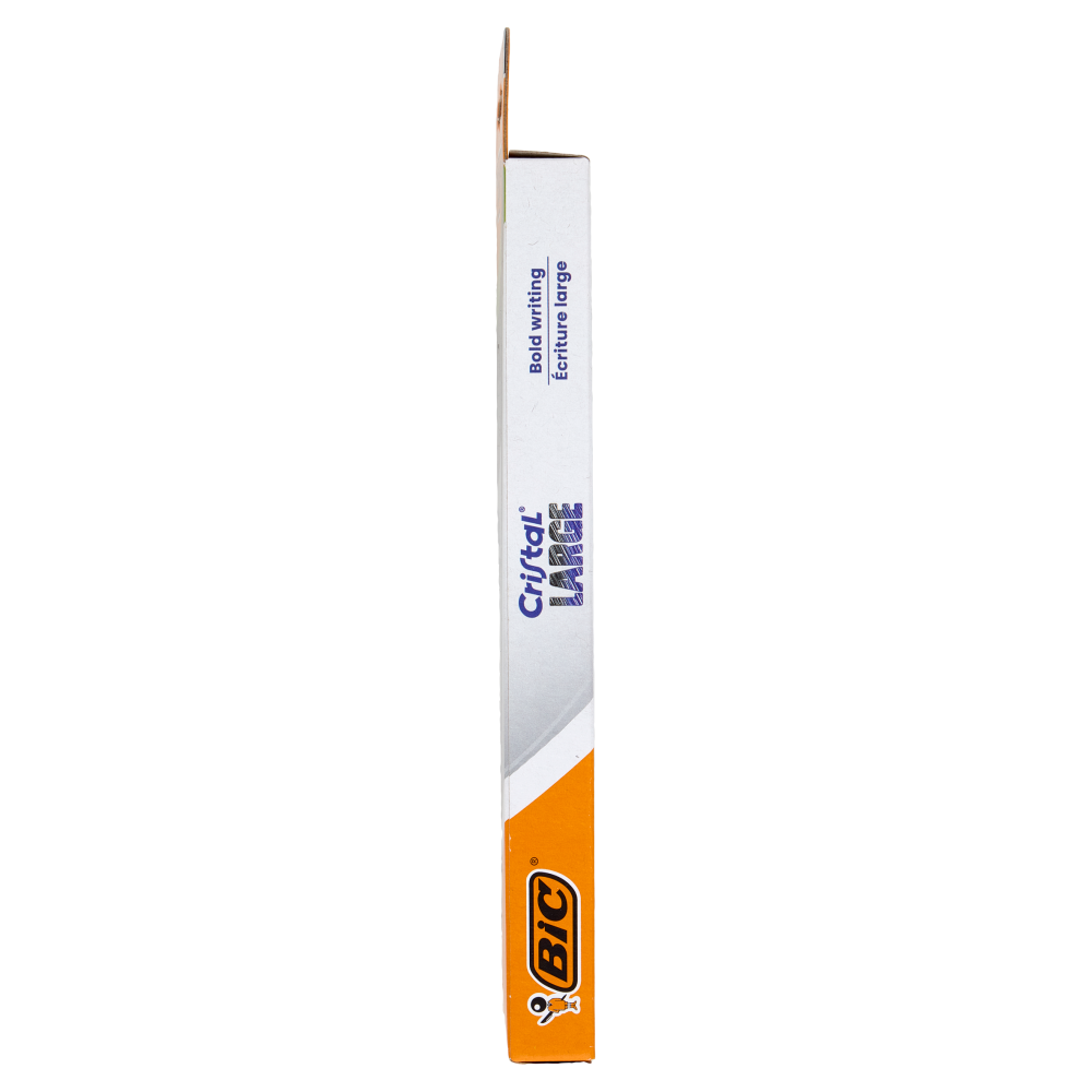 Bic Cristal large nero 1,6 mm 5 pz