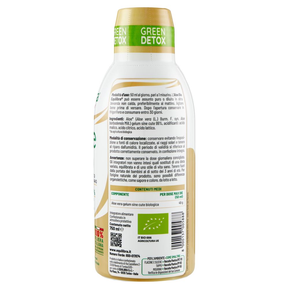 Equilibra Aloe Bio 750 ml