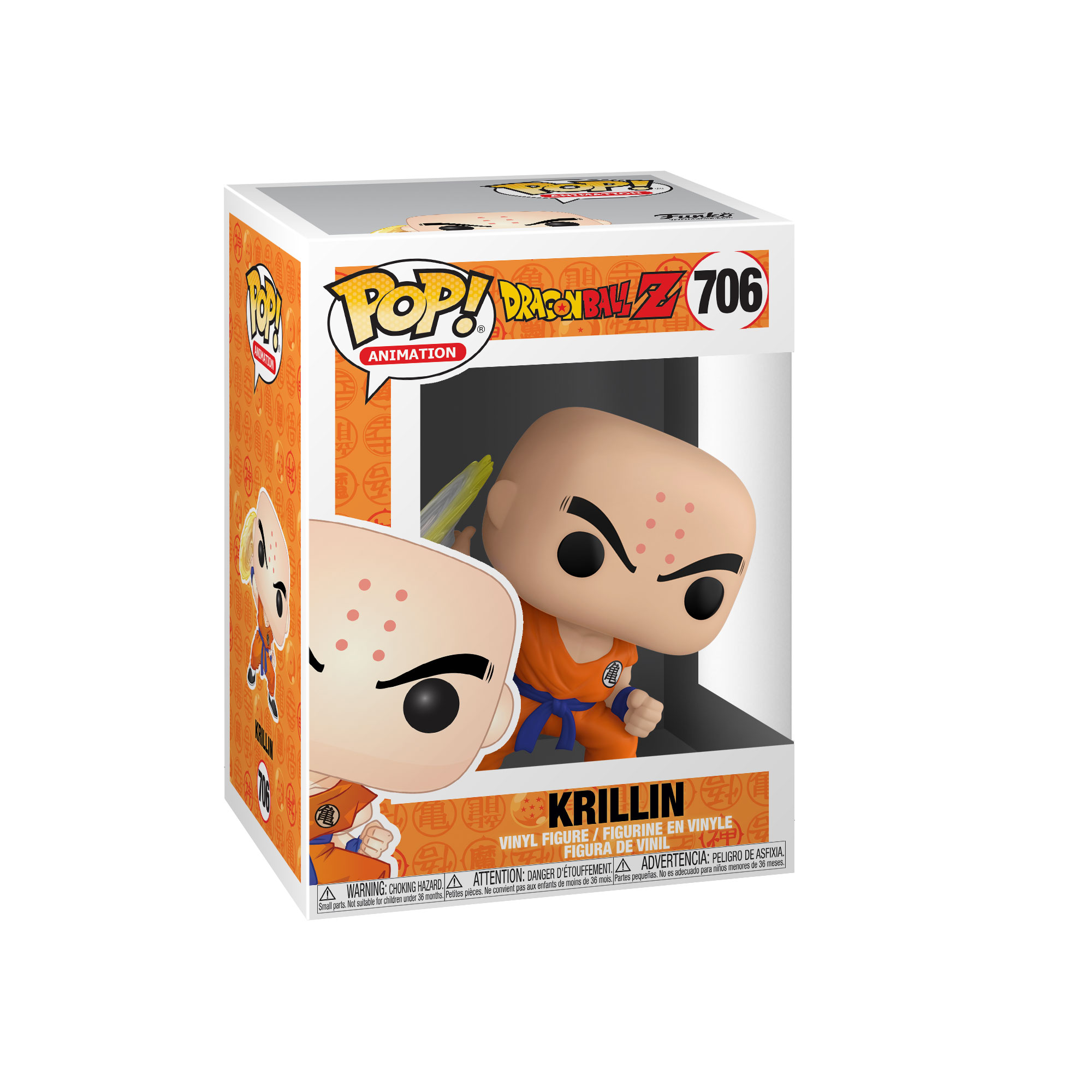 FUNKO POP Animation: DBZ S7 - Krillin w/ Destructo Disc