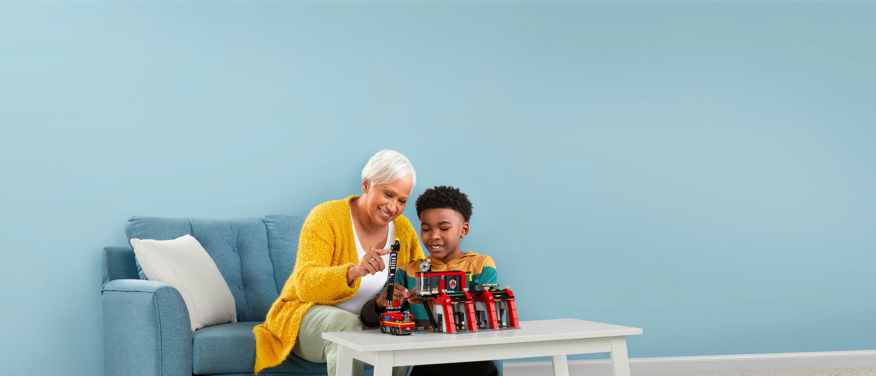 LEGO City Caserma dei pompieri e autopompa