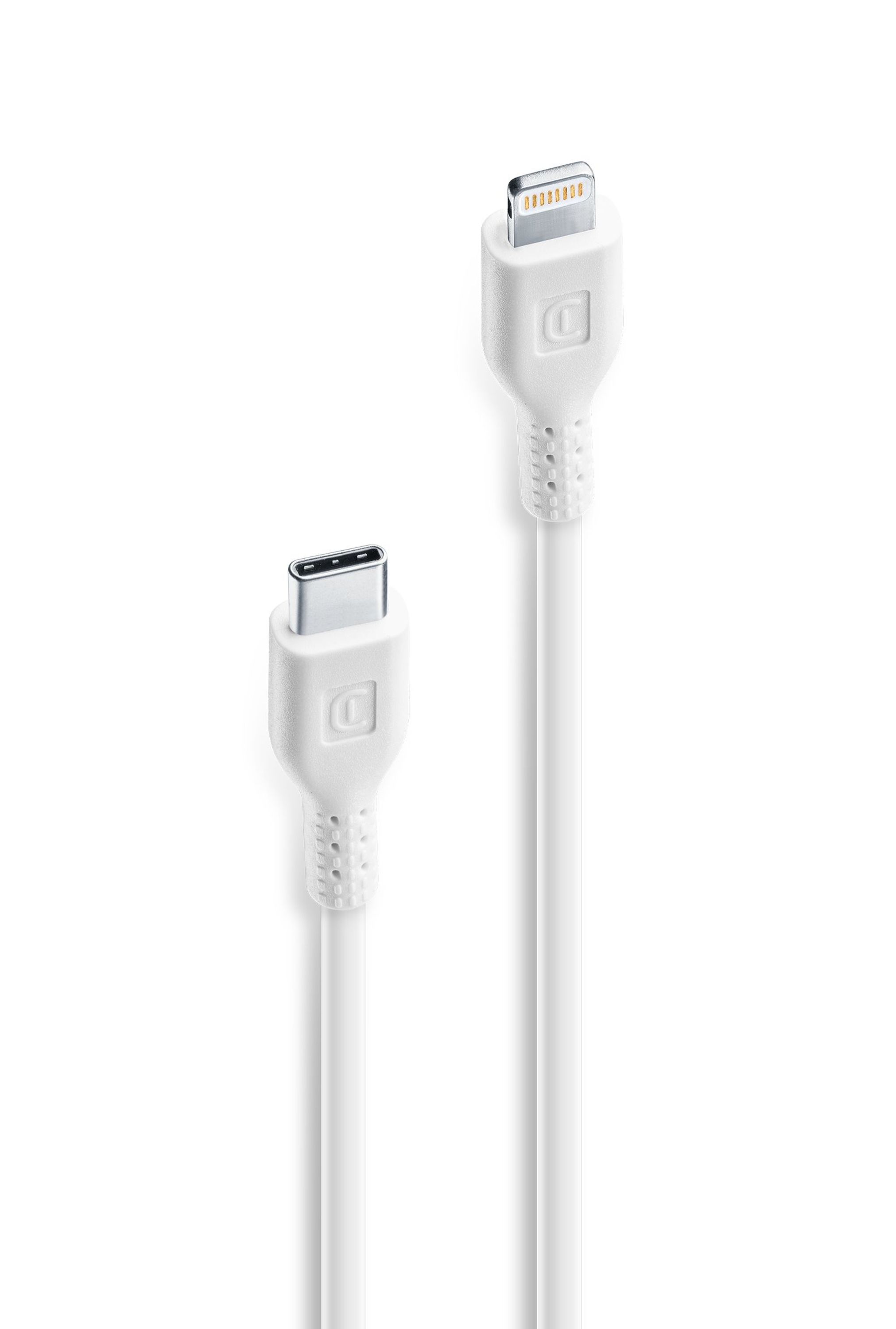 Cellularline Power Cable 200cm - USB-C to Lightning Cavo USB-C to Lightning per ricarica e trasferimento dati