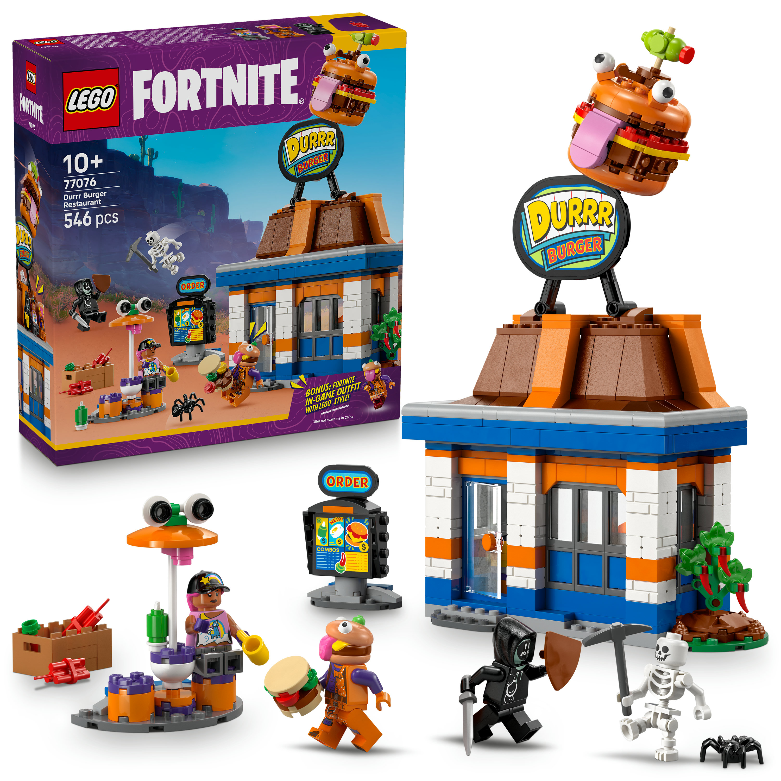 LEGO Fortnite Ristorante di Durrr Burger