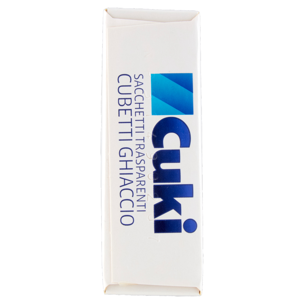 Cuki Congela Sacchetti Trasparenti Cubetti Ghiaccio con alette di chiusura 10 pz 