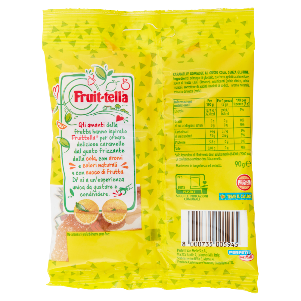 Fruit-tella Cola Frizz 90 g
