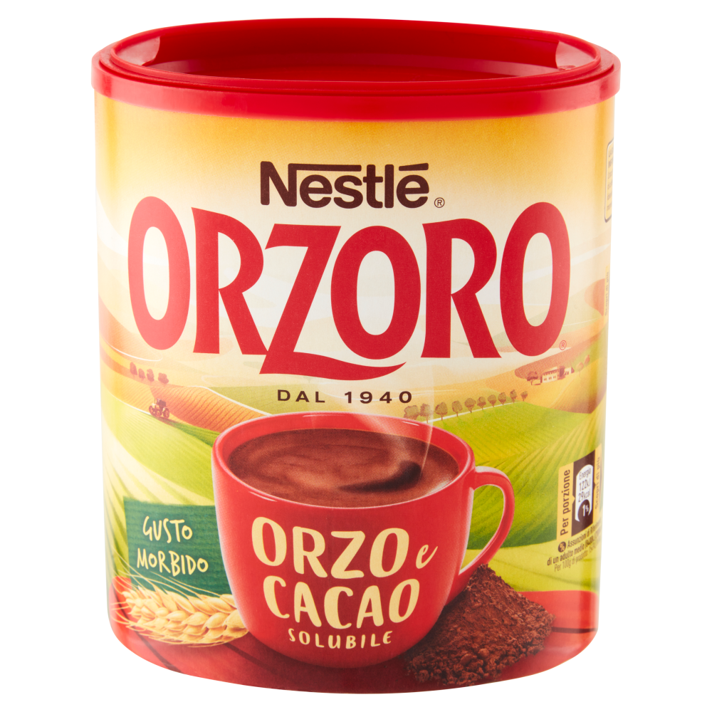 NESTLÉ ORZORO Orzo e Cacao Solubile barattolo 180 g