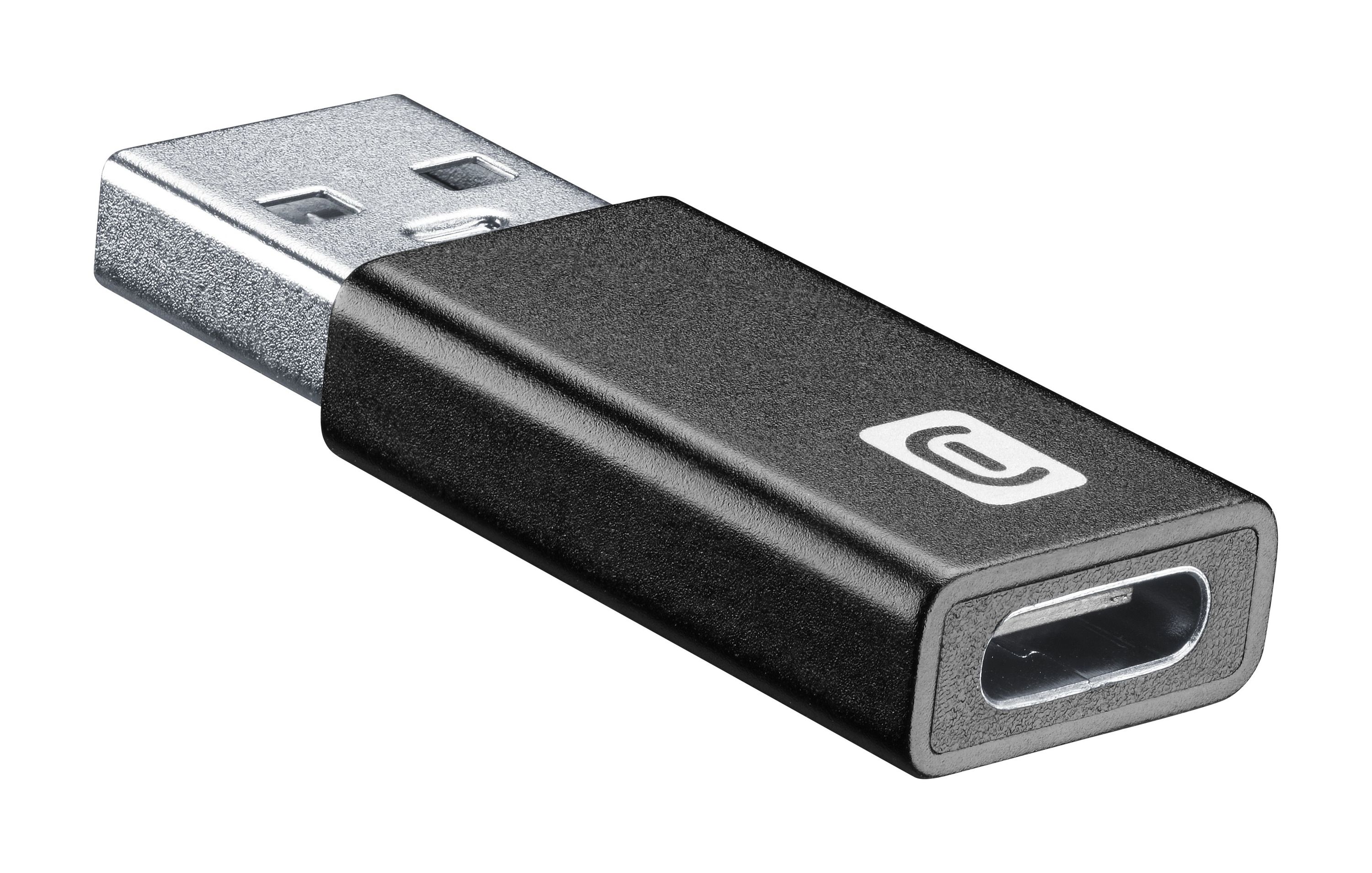 Cellularline Adattatore da USB a USB-C Converte la porta USB in USB-C