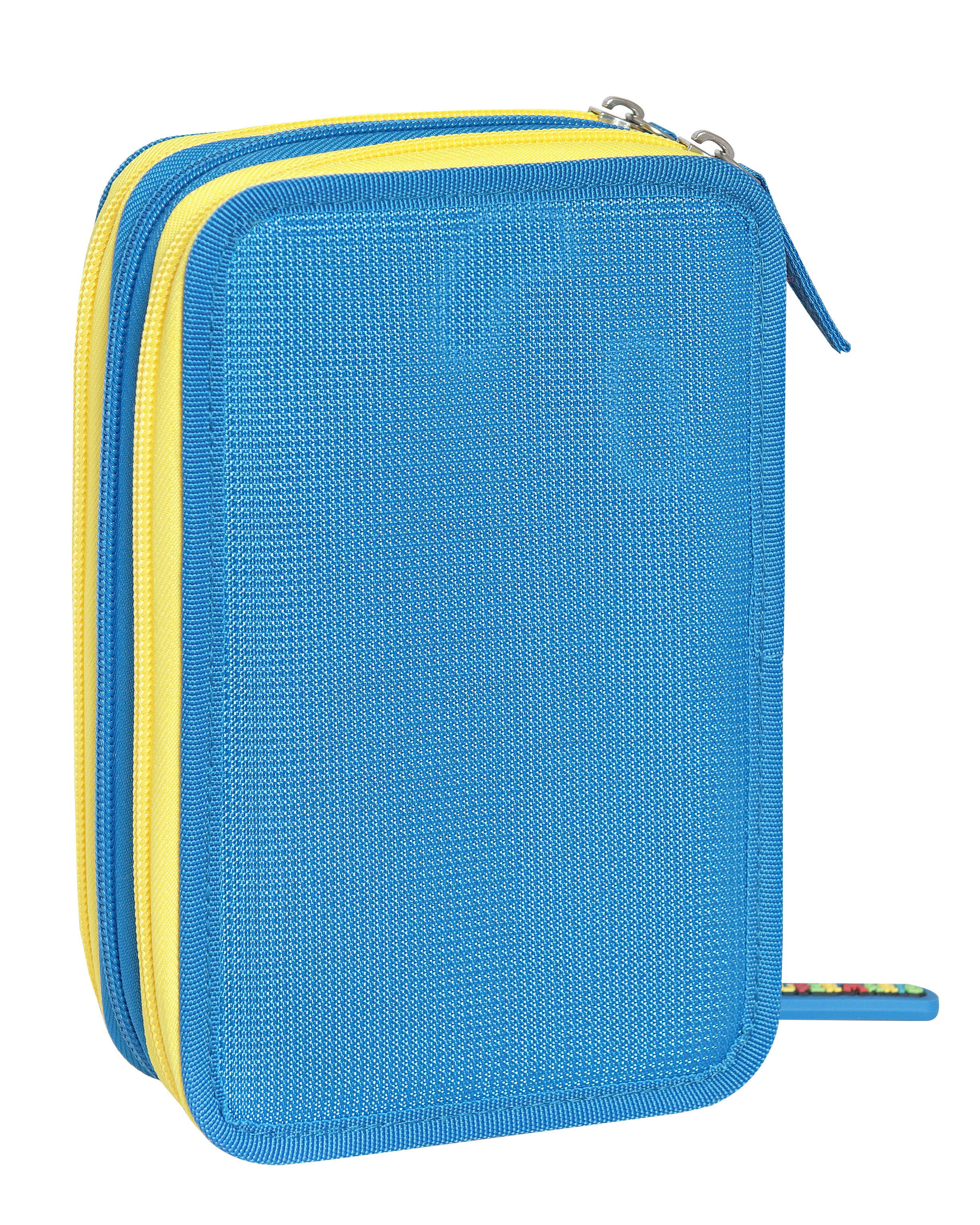 Carrefour 8058263193504 astuccio per matita Astuccio portamatite Blu, Rosso, Giallo