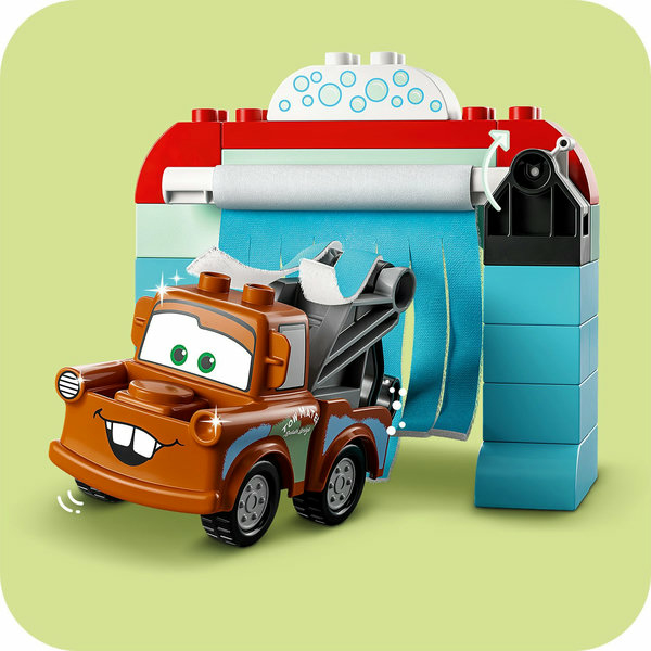 LEGO DUPLO Divertimento all’autolavaggio con Saetta McQueen e Cricchetto