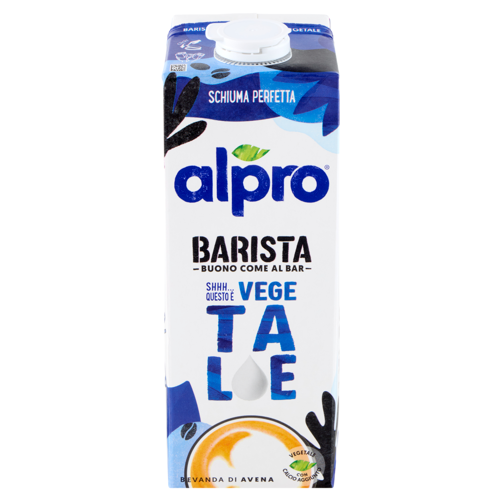 ALPRO Barista Questo &egrave; Vegetale, Bevanda all'Avena con il Gusto che Ami, Senza Lattosio, 1l