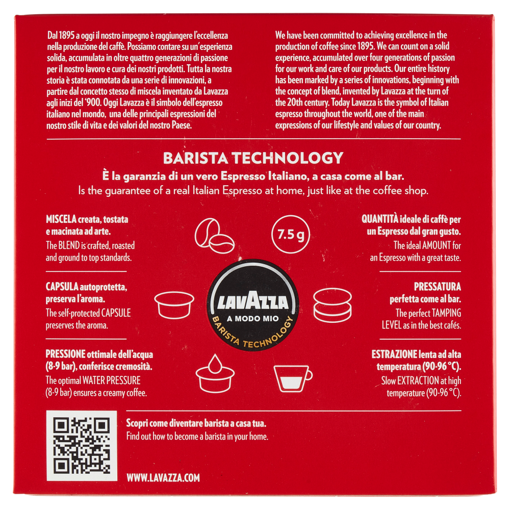 Lavazza A Modo Mio Espresso Passionale 36 Capsule 270 g