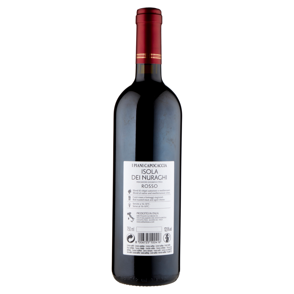 Sella & Mosca Capocaccia Isola dei Nuraghi IGT Rosso 750 ml