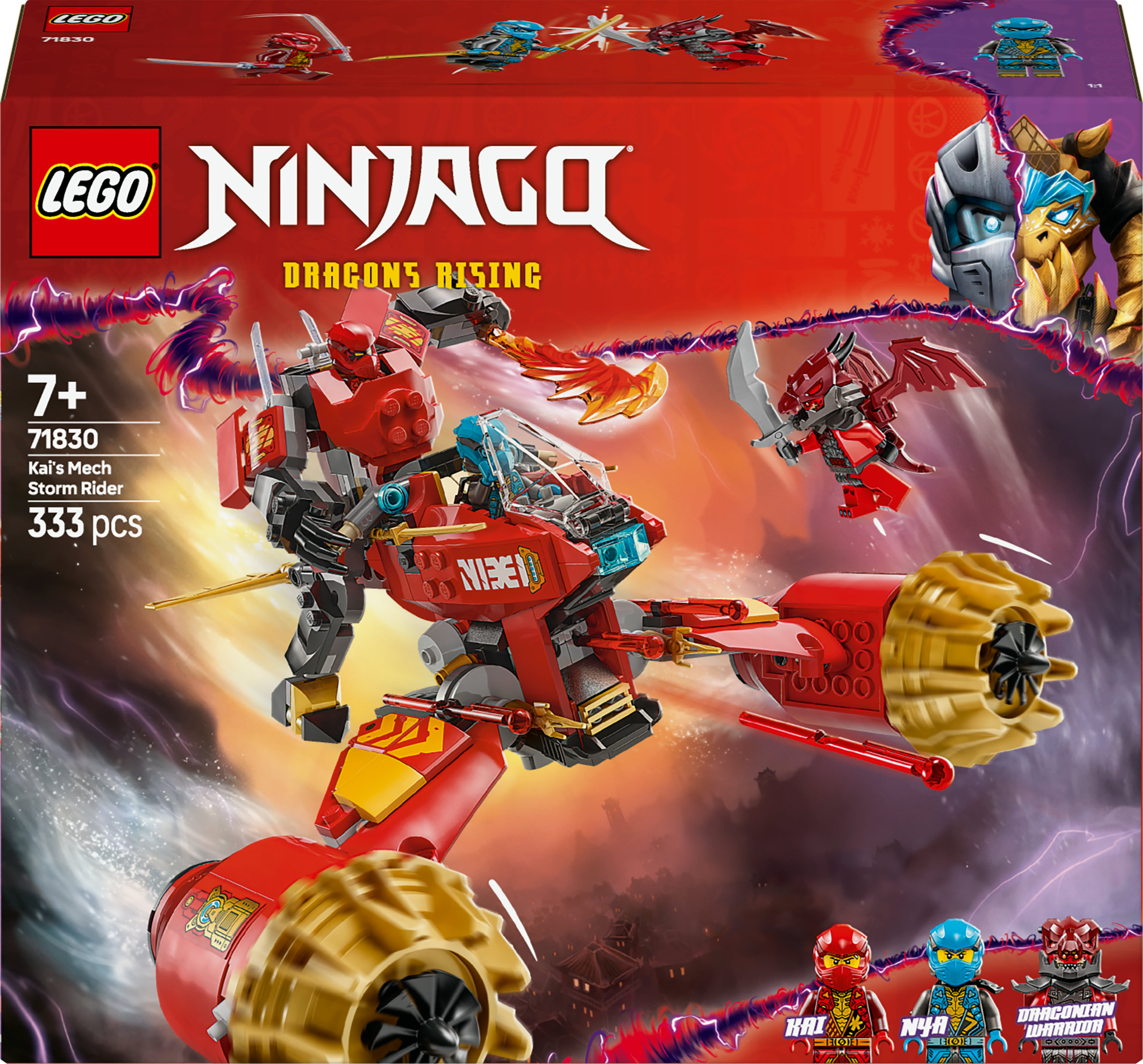 LEGO NINJAGO Mech Storm Rider di Kai