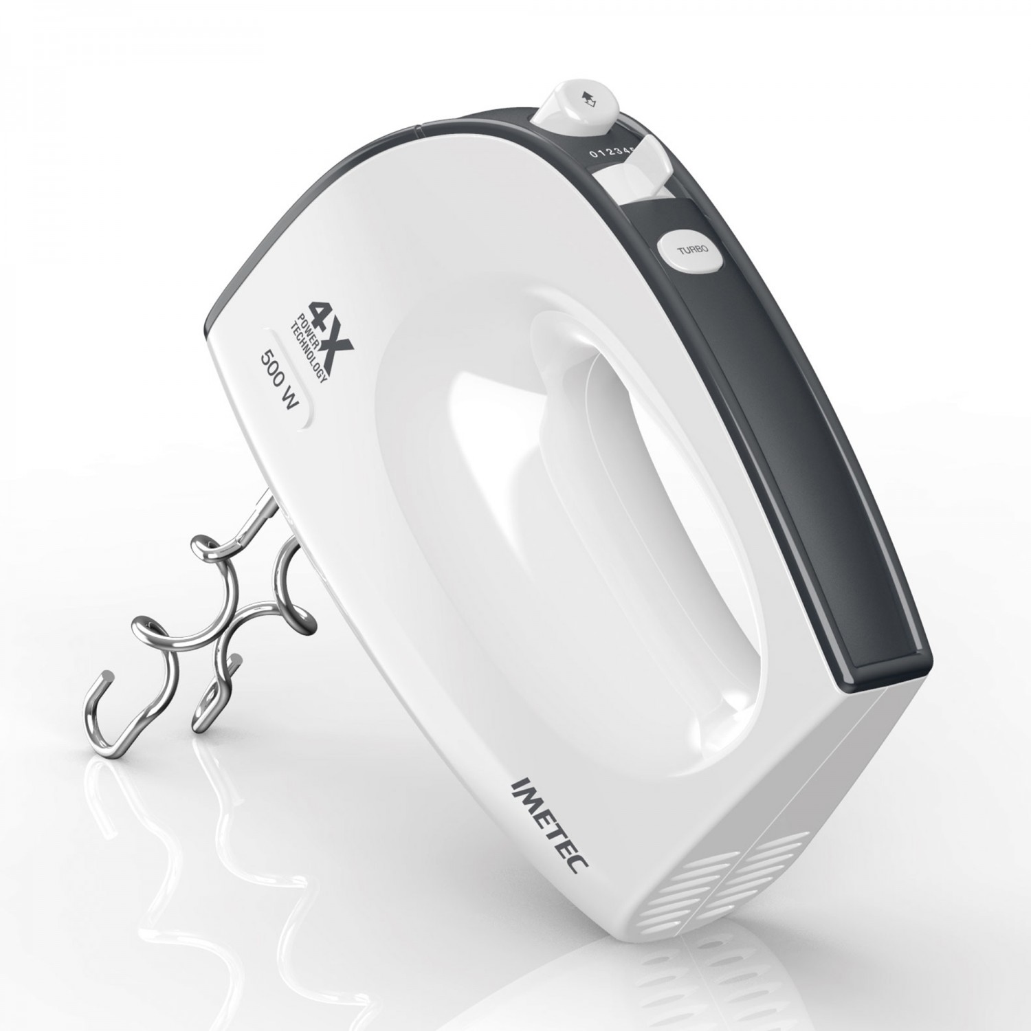 Imetec ST5 700 Sbattitore manuale 500 W Nero, Bianco