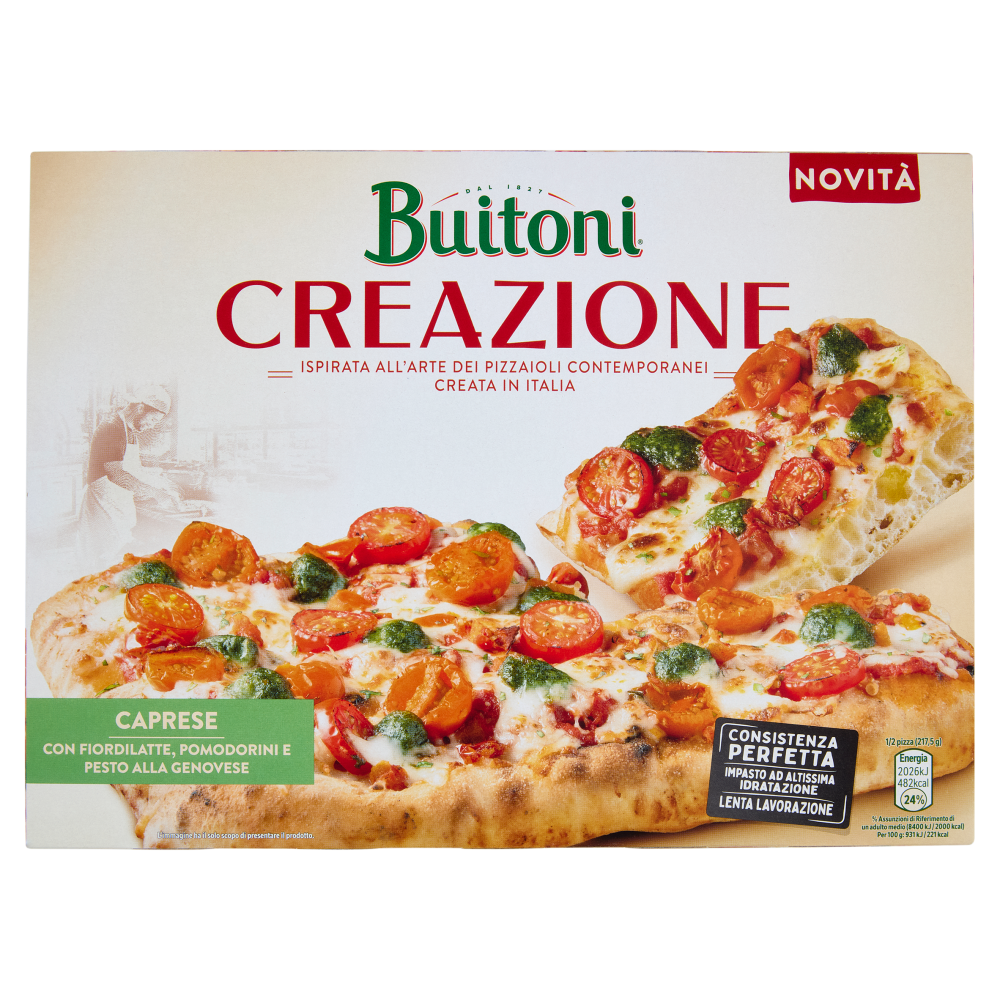 Buitoni Creazione Caprese Pizza surgelata 435 g