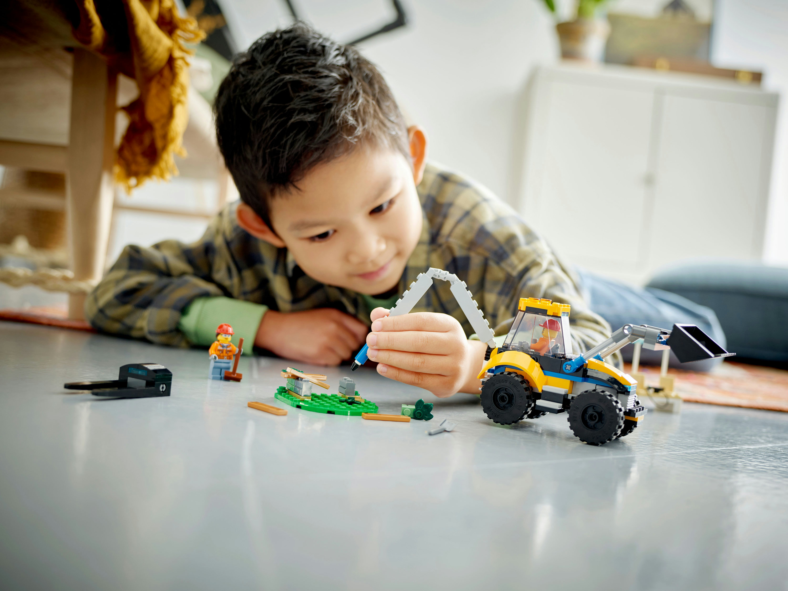 LEGO City Scavatrice per costruzioni