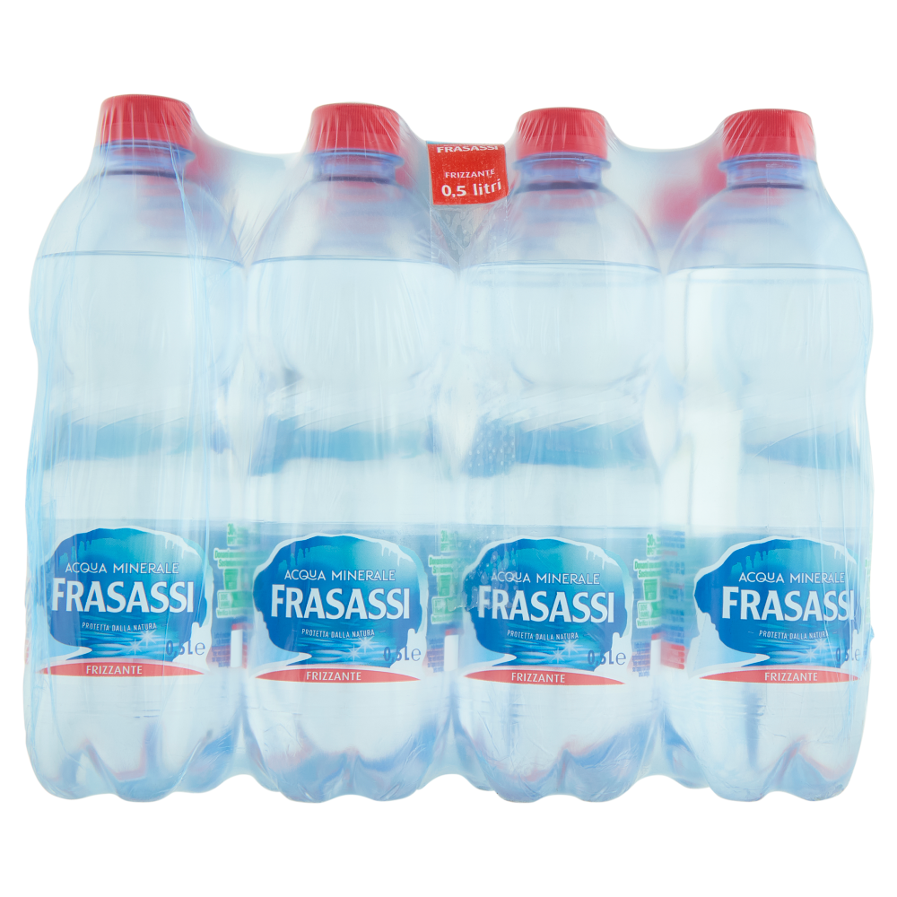 Frasassi Acqua Minerale Frizzante 12 x 0,5 L